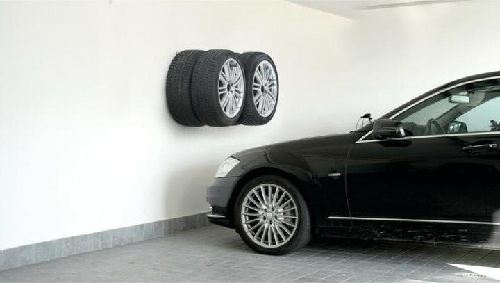 Actual product image Lampa Tyre and rim wall holder, foldable