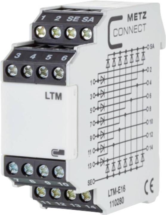 Image du produit Metz Connect LTM-E16 Relais de puissance blanc
