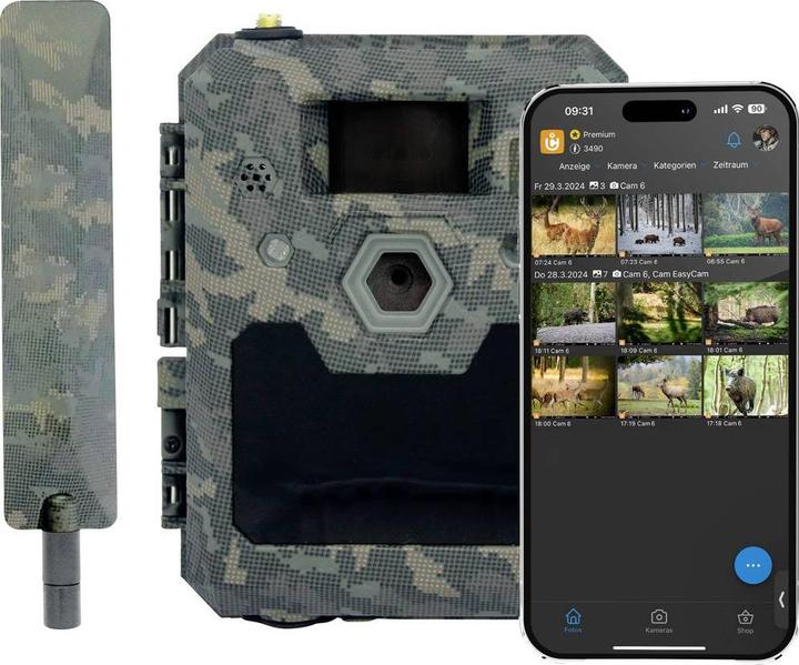 Produktbild ICUserver ICU CLOM Cam6 Wildkamera Camouflage