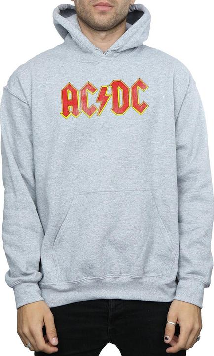 Image du produit AC/DC - Sweat à capuche DISTRESSED RED LOGO - Homme (M)