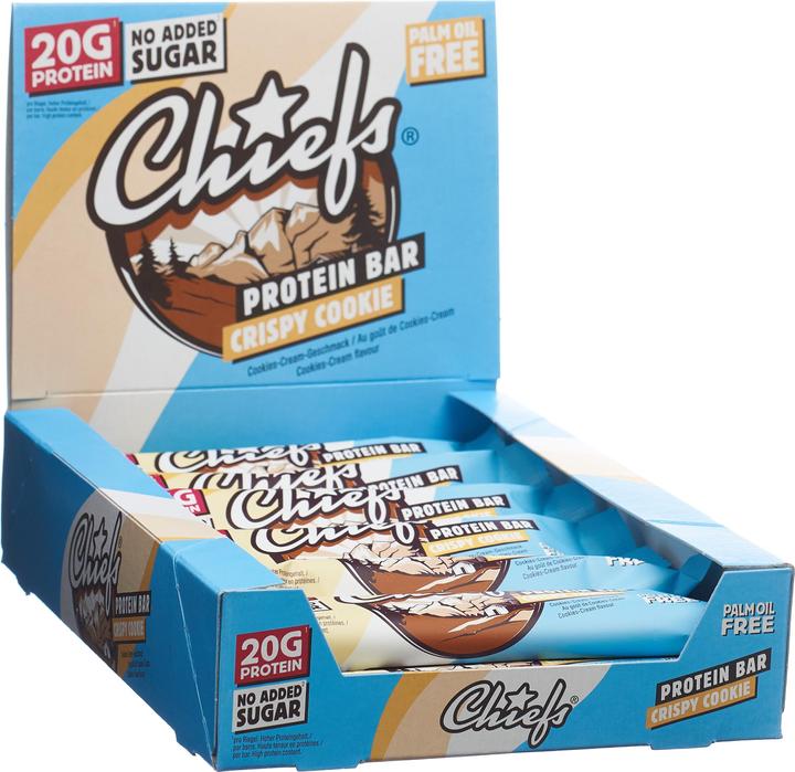 Chiefs Protein Bar (Cookie, 12 Stk., 660 g)