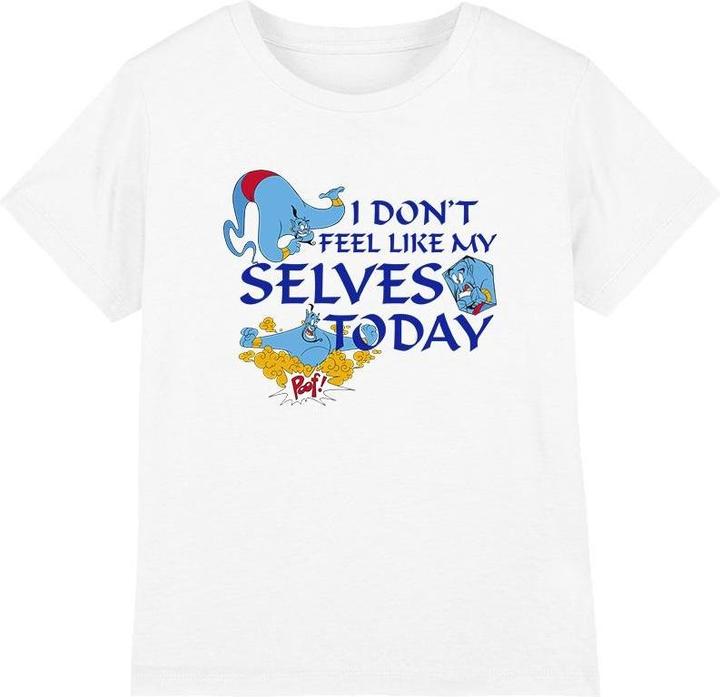 Immagine prodotto Aladdin I Don't Feel Like My Selves Today Maglietta Bambini (140)