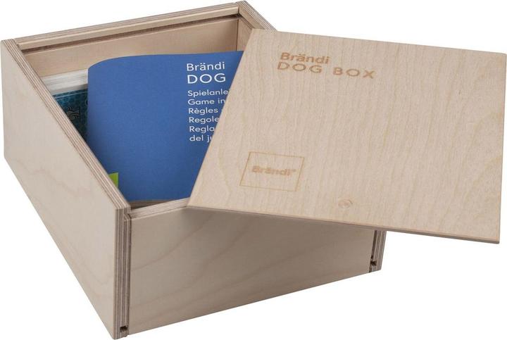Image du produit Brändi Dog Box en bois 3in1 (Allemand, Français, Italien, Anglais)
