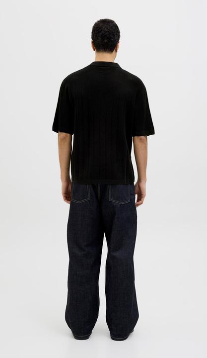 Actual product image Jack & Jones Jorvarenna Knit Ss Split Neck (S)