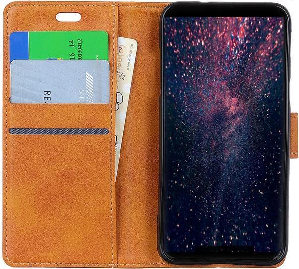 Actual product image MU Classic Classic IV Leather Bookcover Series (Motorola Moto G7 Play)