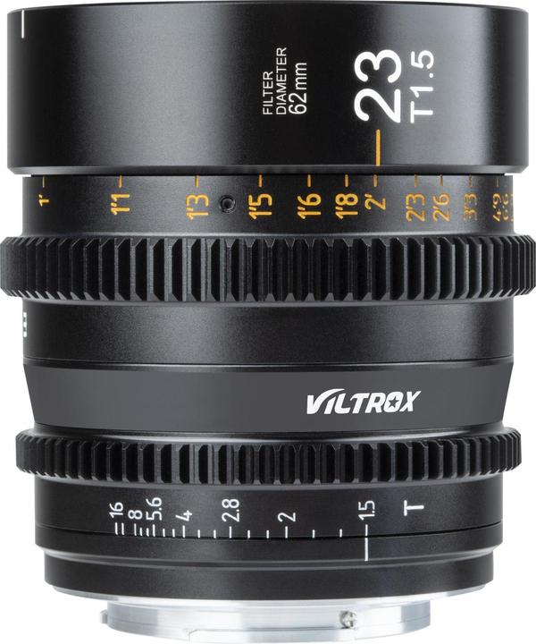 Produktbild Viltrox S23mm T1.5 – Sony E-Mount Cine (Sony E, APS-C / DX, Vollformat)