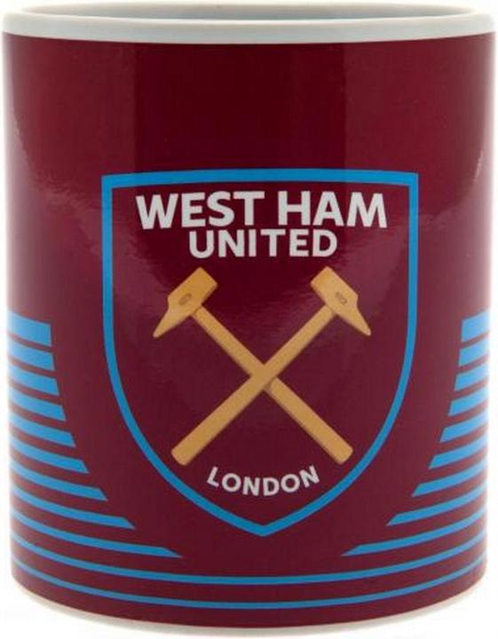 Actual product image West Ham United FC Mug With Coat Of Arms Print (312 ml, 1 x)