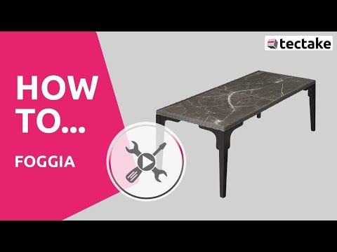 Image du produit tectake Table en rotin Foggia 196x87x76cm (196 cm)