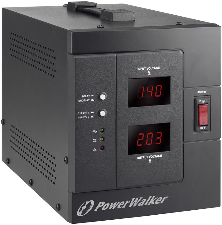 Immagine prodotto Powerwalker AVR 3000 SIV FR - 110-280 V - 3000 VA - 2400 W - 1 uscite AC - Terminale - 95% (3000 VA, 2400 W)
