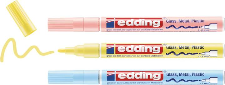 Actual product image Edding 751 - Paint marker (Multicolor, 2 mm, 3 x)