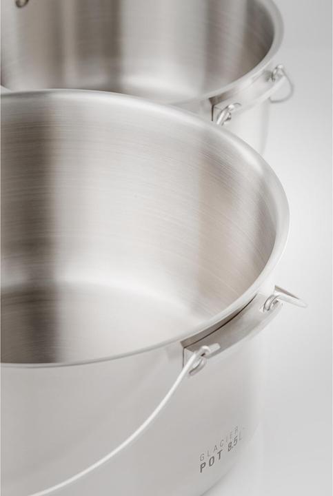 Actual product image GSI Glacier Stainless Troop Cookset