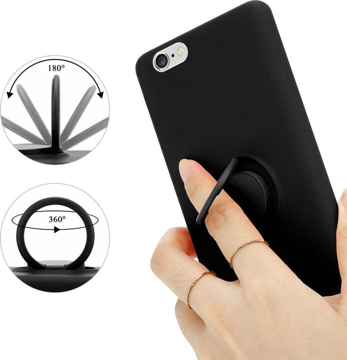 Produktbild Cadorabo TPU Liquid Ring Silicone Case Hülle (Apple iPhone 6 Plus)