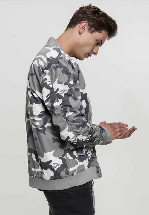 Immagine prodotto Urban Classics Bomber in cotone mimetico vintage (L)