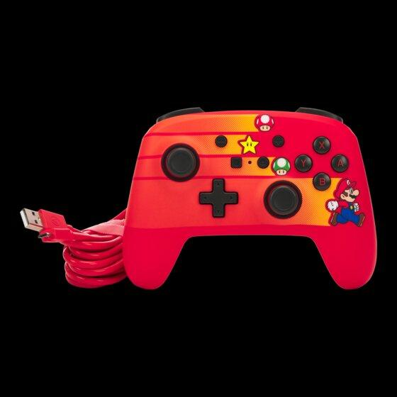 Image du produit PowerA Manette filaire améliorée pour Nintendo Switch - Speedster Mario (Switch)