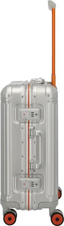 Immagine prodotto Travelite Next - Trolley S, Silber-Orange (39 l, Bagaglio a mano (fino a 50 litri))