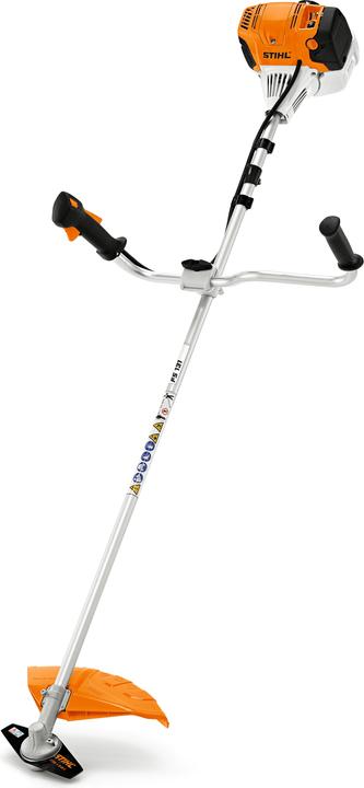 Stihl FS 131 Motorsense Freischneider 1,4 kW / 1,9 PS 4-Mix-Motor mit Zweihandgriff (Lama per taglio metalli)