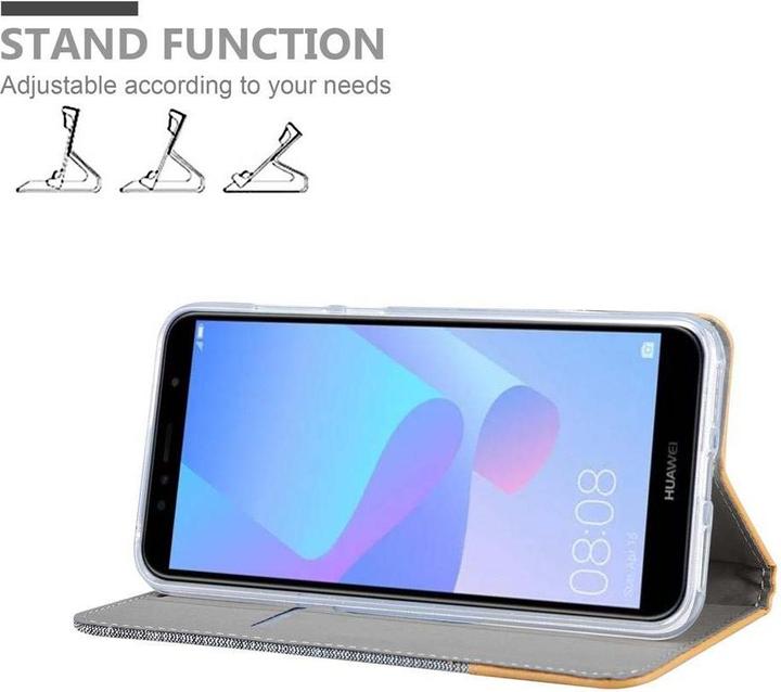 Immagine prodotto Cadorabo Jeans Optik (Huawei Y6 Prime (2019))