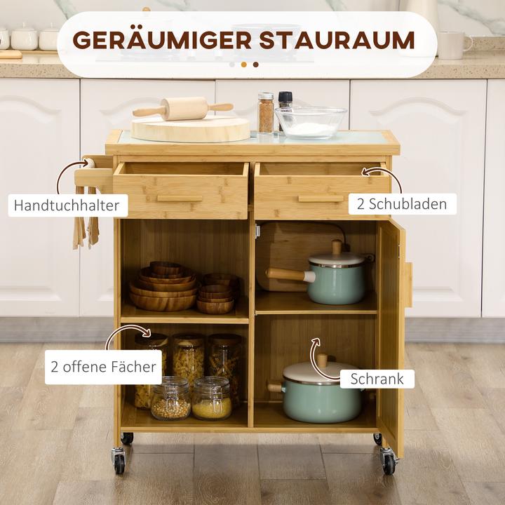 Produktbild Homcom Küchenwagen