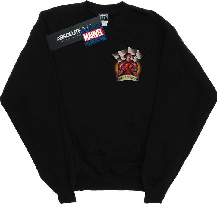 Produktbild SpiderMan Tattoo Breast Print Sweatshirt (XXL)