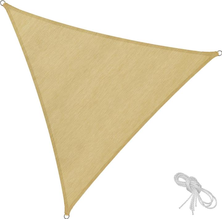 Image du produit tectake Voile d'ombrage (4 x 4 x 4 m)