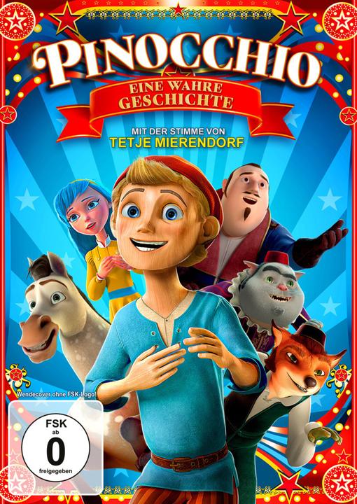 Produktbild Pinocchio - Eine wahre Geschichte (DVD) (DVD, 2022, Deutsch, Englisch)