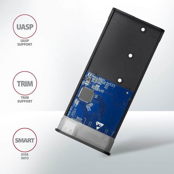 Immagine prodotto Axagon EEM2-SG2 custodia esterna per SSD M.2 USB-C 3.2 Gen 2 (M.2)