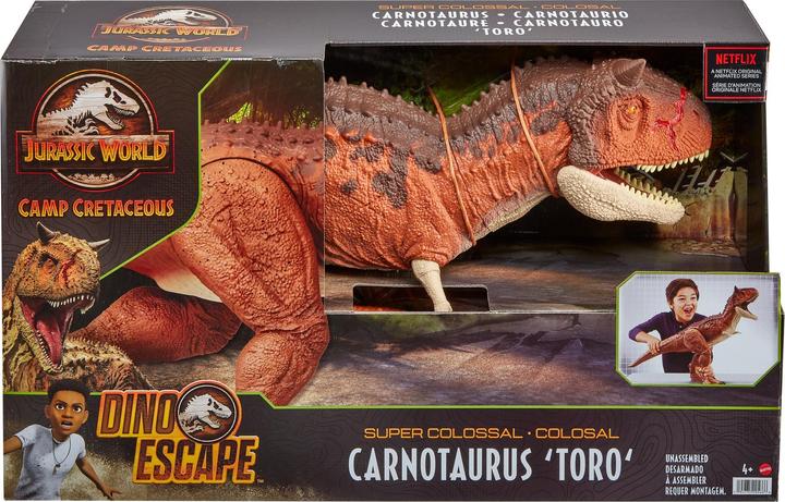 Produktbild Jurassic World Dinozauras - Carnotaurus Toro Super Colossal 90 cm