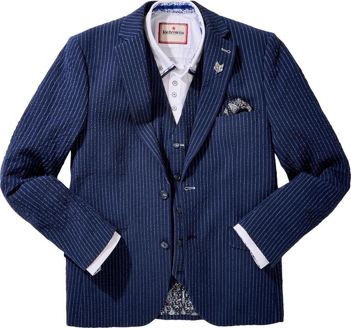 Produktbild Joe Browns Pinstripe Seersucker Suit Blazer (56)