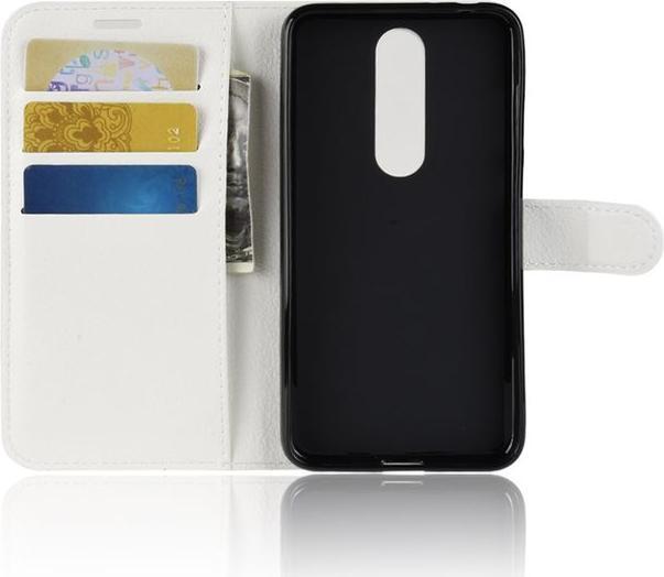 Produktbild MU Classic Litchi Leder Bookcover Series (Nokia 5.1 Plus)