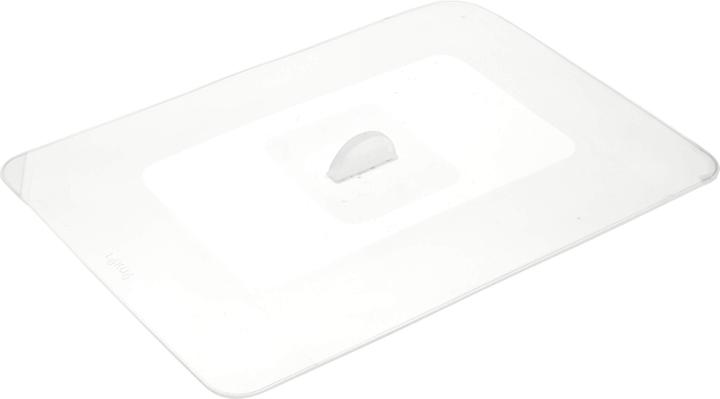 Lékué Coperchio in silicone rettangolare bianco, 35x25 cm (Materiale sintetico)