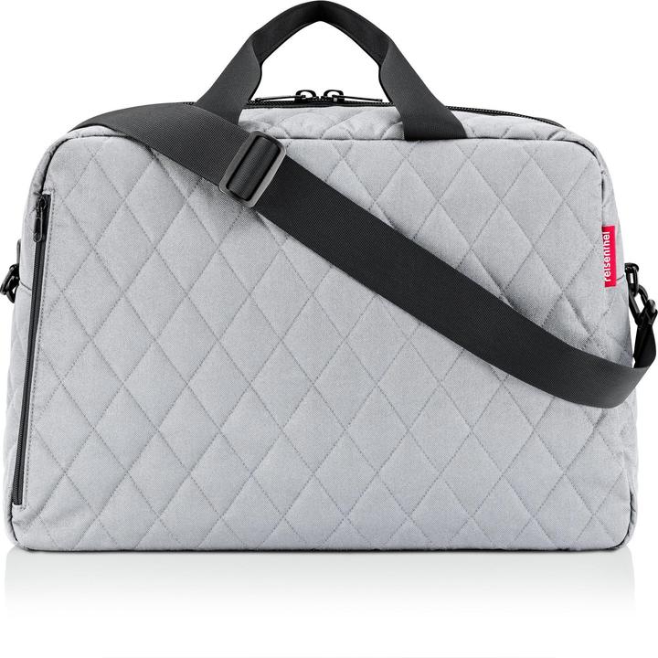 Immagine prodotto reisenthel Borsa da viaggio Duffelbag M Rhombus 38 l, Grigio chiaro (38 l)