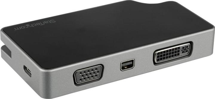 Actual product image StarTech USB C Multiport Video Adapter (USB-C, DVI, VGA, HDMI, 10.90 cm)