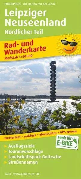 Image du produit Carte de vélo et de randonnée du Leipziger Neuseenland