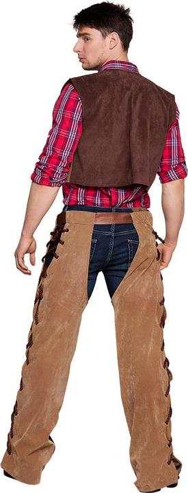 Immagine prodotto Boland Costume da cowboy da uomo: costume occidentale (54, 55, 56)