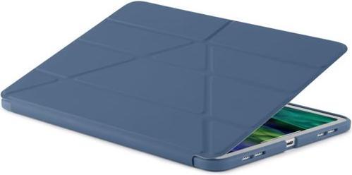 Actual product image Pipetto iPad Air 10.9 Origami Case (Color: Dark Blue) (A2316, A2325, A2072)