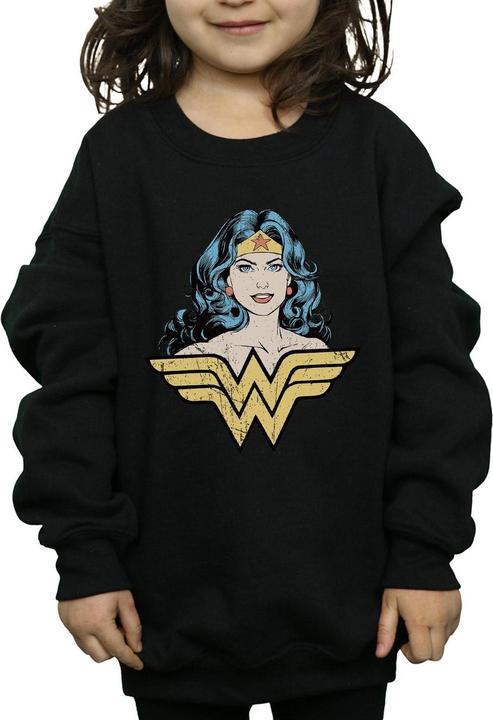 Produktbild Wonder Woman Gaze Sweatshirt Mädchen (140, 146)