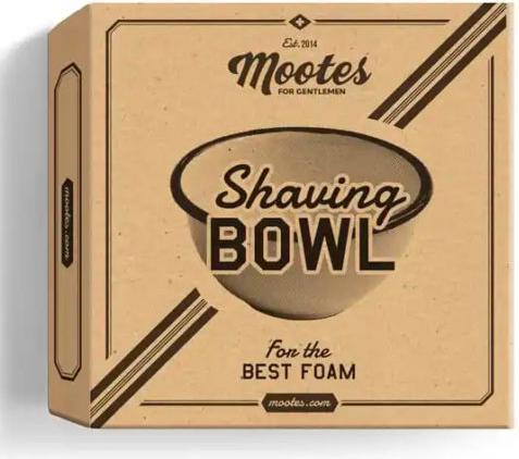 Produktbild Mootes Rasierschale schwarz (Rasierschaum)