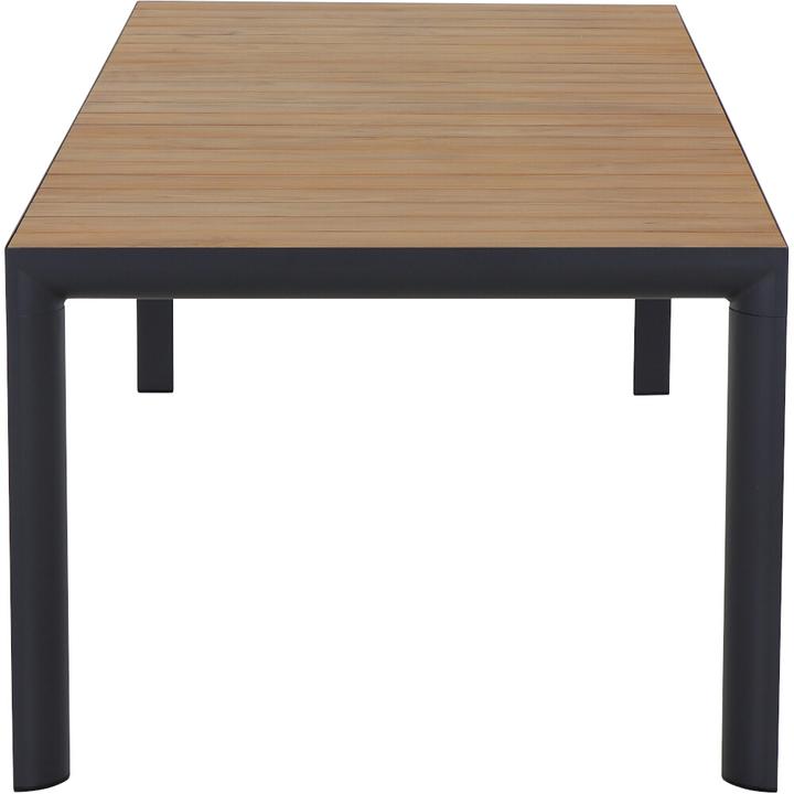 Produktbild Siena Garden Silva Dining Tisch 220x100cm matt anthrazit / Teak FSC (220 cm)