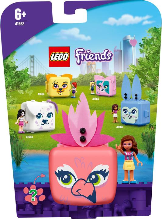 Actual product image LEGO Olivia's Flamingo Cube (41662, LEGO Friends)
