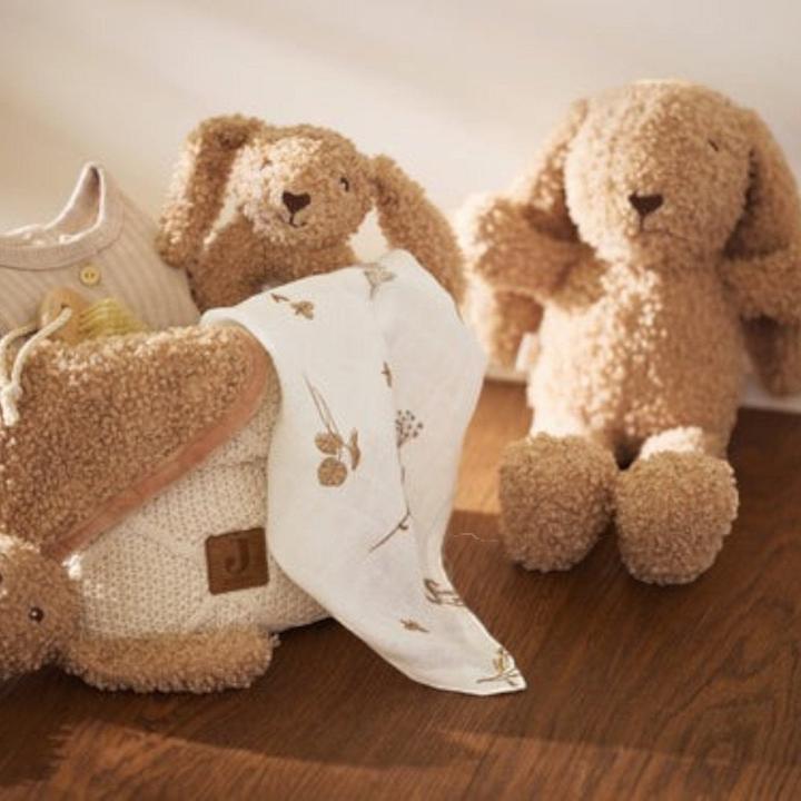 Actual product image Jollein Care basket Check Knit Oatmeal 14 x 18 cm