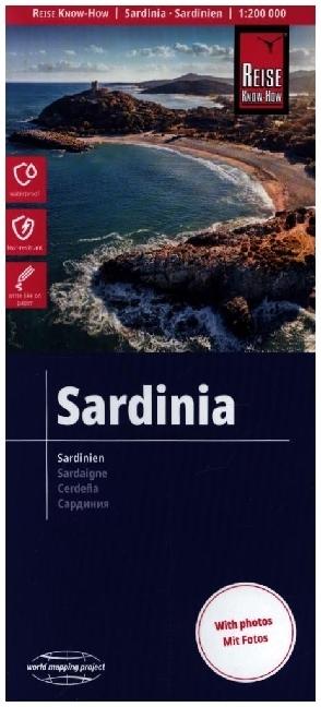 Actual product image Map of Sardinia / Sa