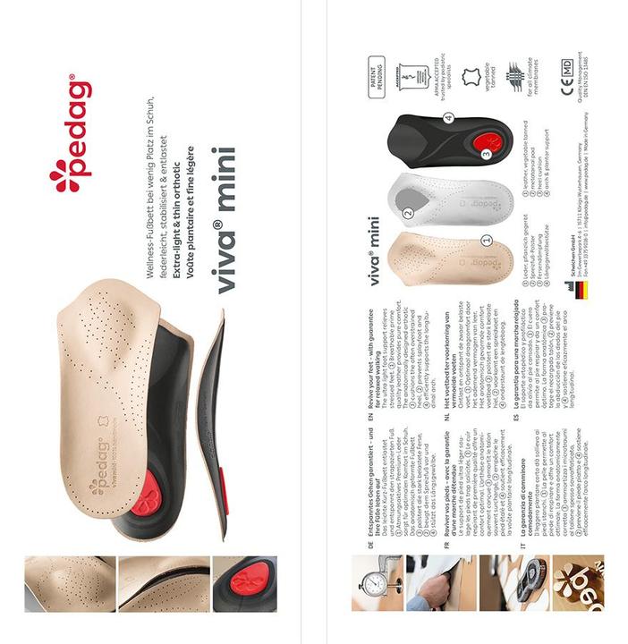 Actual product image Pedag VIVA short footbed