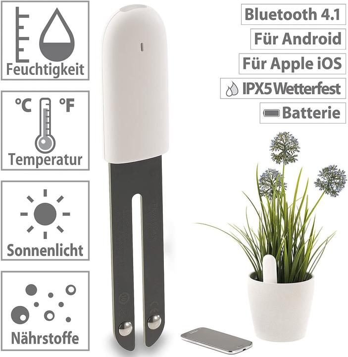 Produktbild Royal Gardineer 4in1-Pflanzensensor (Bewässerungssensor)