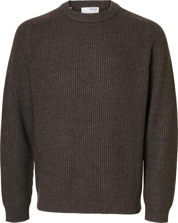 Selected Homme Regular Fit Pullover mit Rundhalsausschnitt