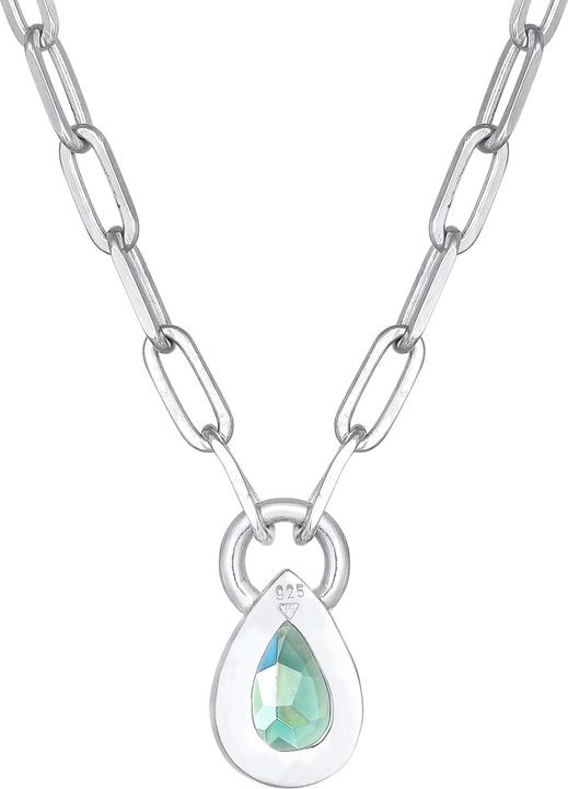 Immagine prodotto Elli Collana di pietre preziose, gocce (Argento 925, Quarzo, 45 cm)