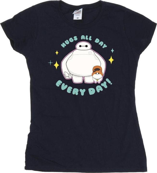 Image du produit Disney - T-shirt BIG HERO BAYMAX HUGS EVERYDAY - Femme (XL)