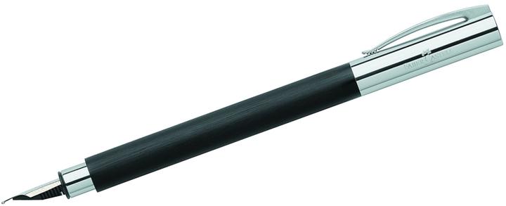 Actual product image Faber-Castell Fountain pen EF Ambition precious resin black (Black, 1 x)