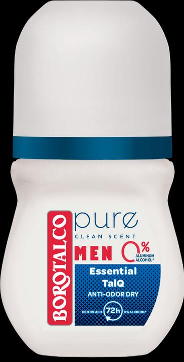 Borotalco Men Pure Roll On 50ml (Roll-on, 50 ml)