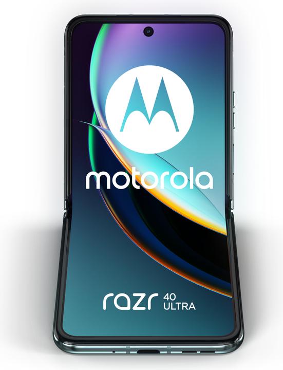 Motorola Razr 40 Ultra (256 GB, Glacier Blue, 6.90", SIM + eSIM, 12 Mpx, 5G)