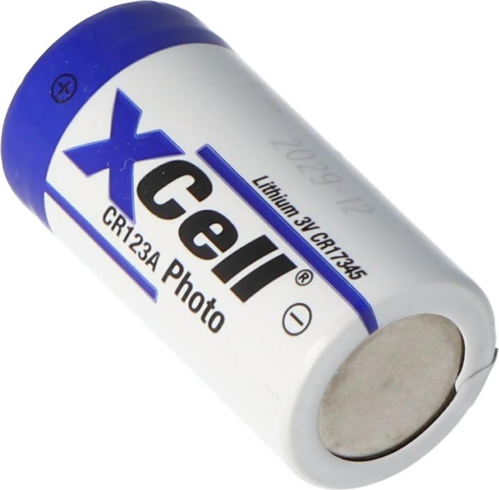 Produktbild XCell LithiumBatterie CR23 (1 Stk., RCR123A, 1550 mAh)